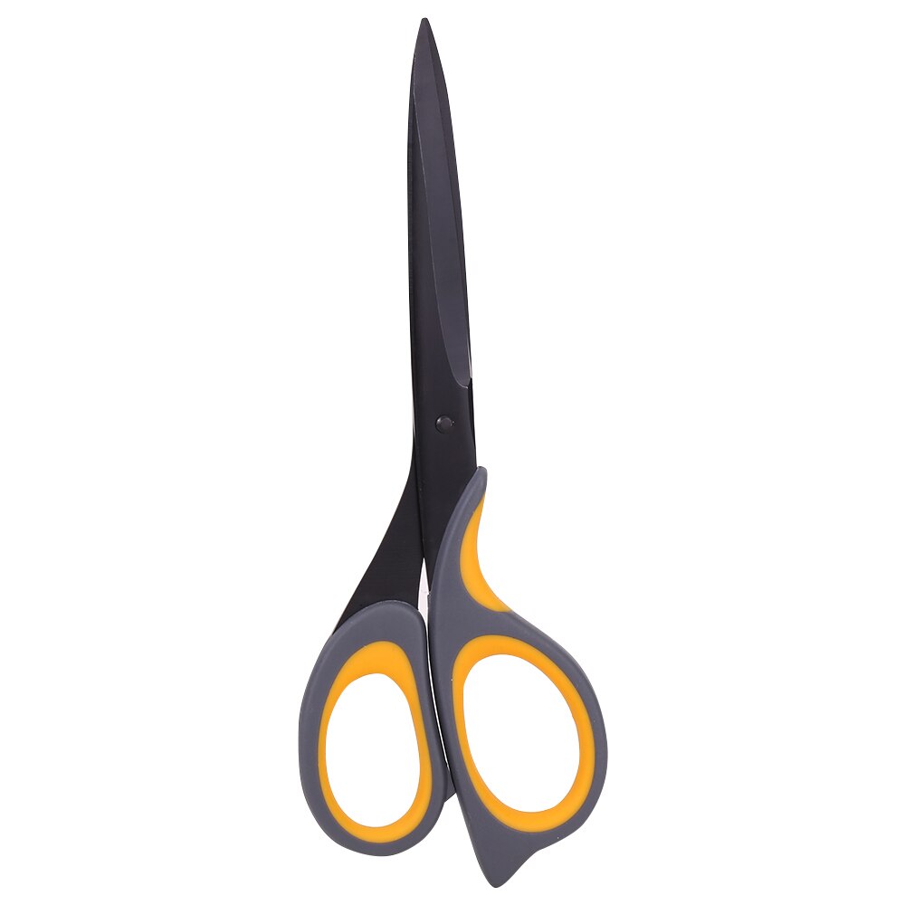 DELI Scissors E77757 Teflon coated Soft-touch 210mm 8-1/4 inch home office scissor hand craft scissors stationery
