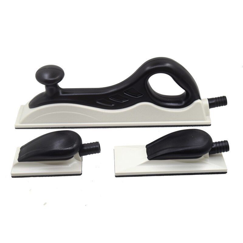 70*400Mm 125Mm Platte Lange Bed Hand Schuurblok Haak Loop Schuren Pad Achterplaat Hookit Stof gratis Stofafzuiging