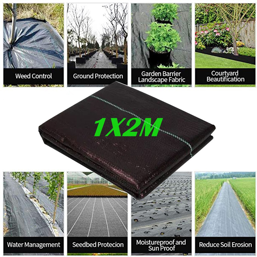 Tree protection Control Fabric - UV stabilized Black Heavy Duty Landscape Ground Cover Film сад и огород