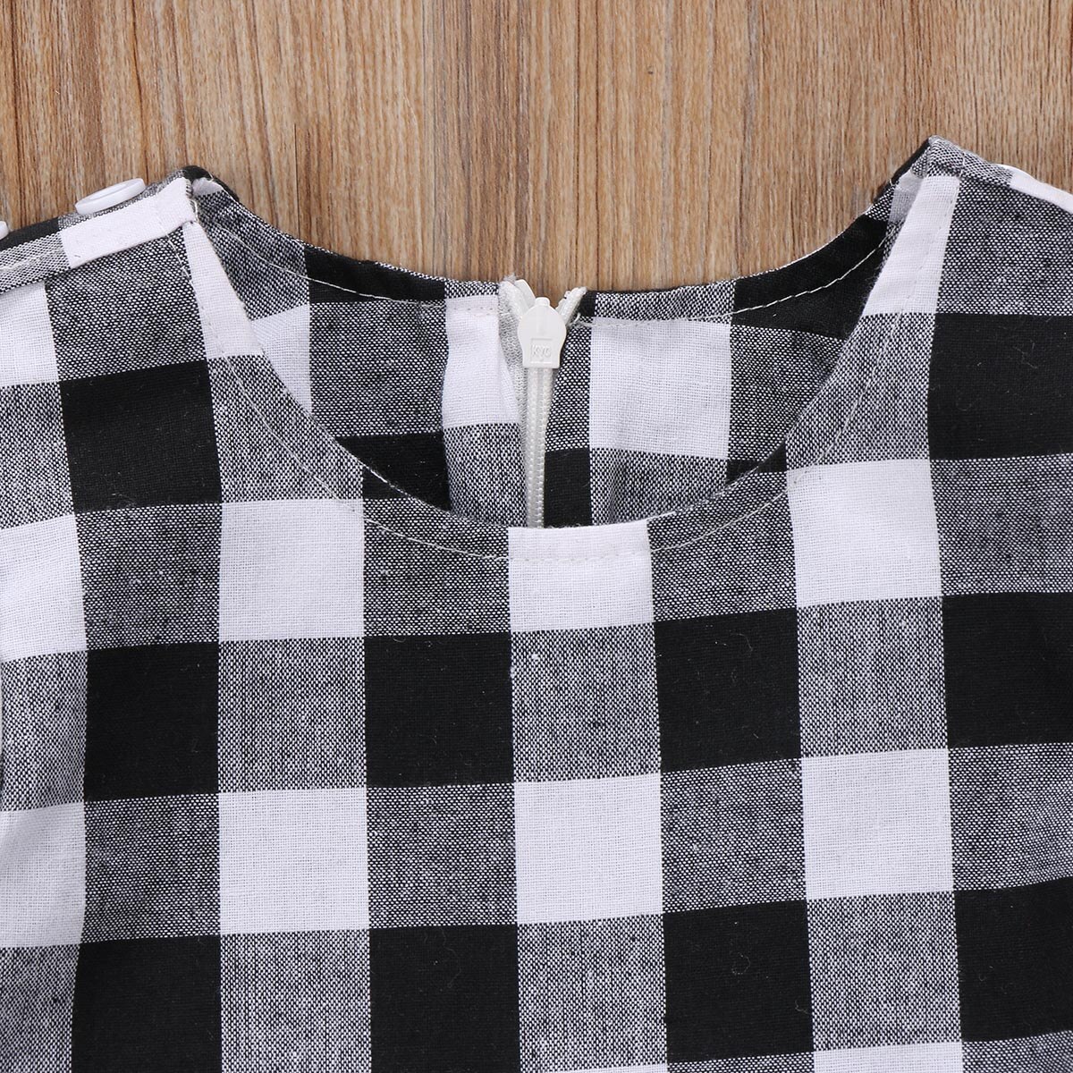 Herfst Lente Stijl Mode Zwart Wit Plaid Meisje Jurken lange Mouwen Baby Kids Kleding Casual Meisje Jurk Vestidos
