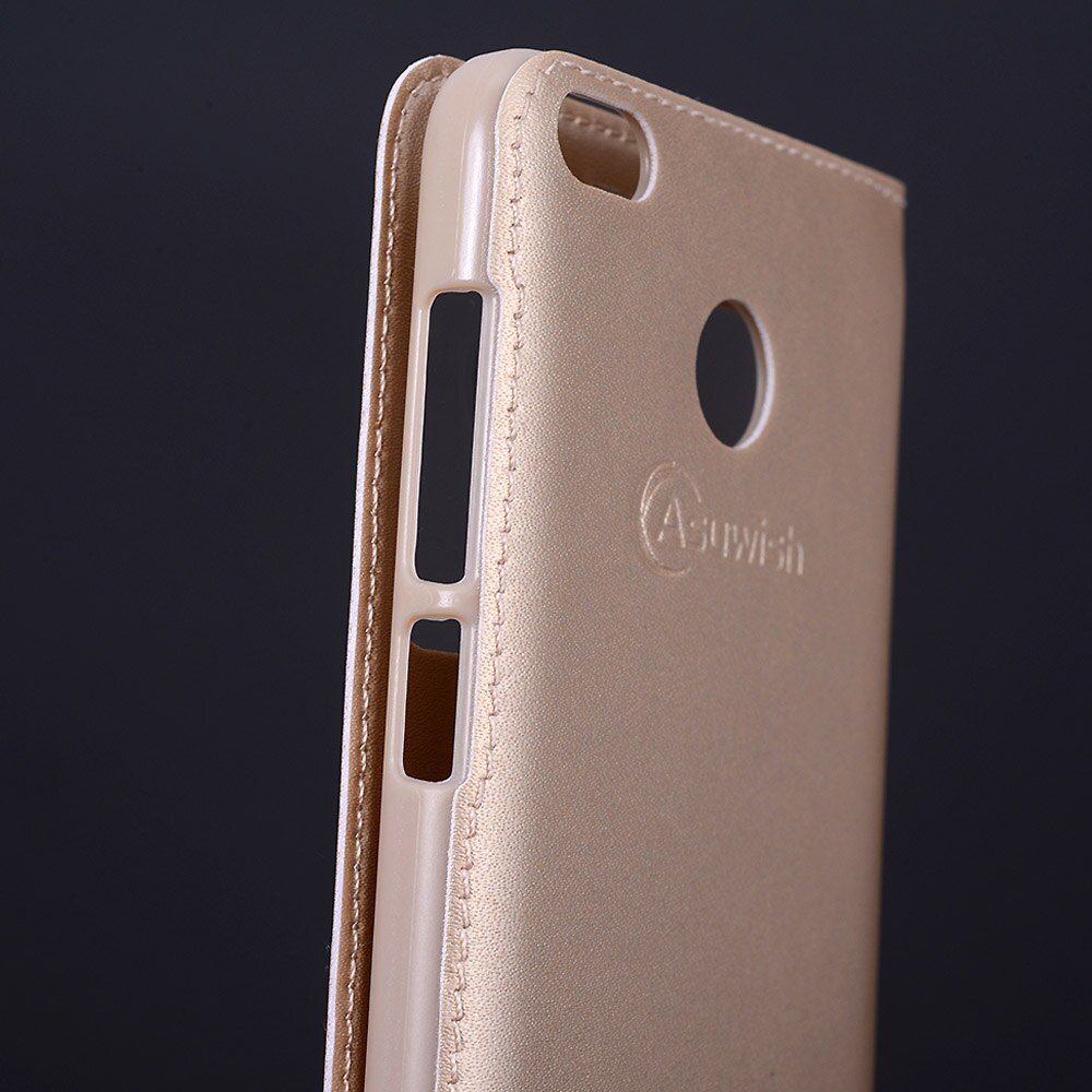 Flip Cover Leather Phone Case For Xiaomi Redmi 4X 4 X Pro Redmi4 Redmi4X Xiomi Xaomi Xiami Shockproof Clear Window View Cases