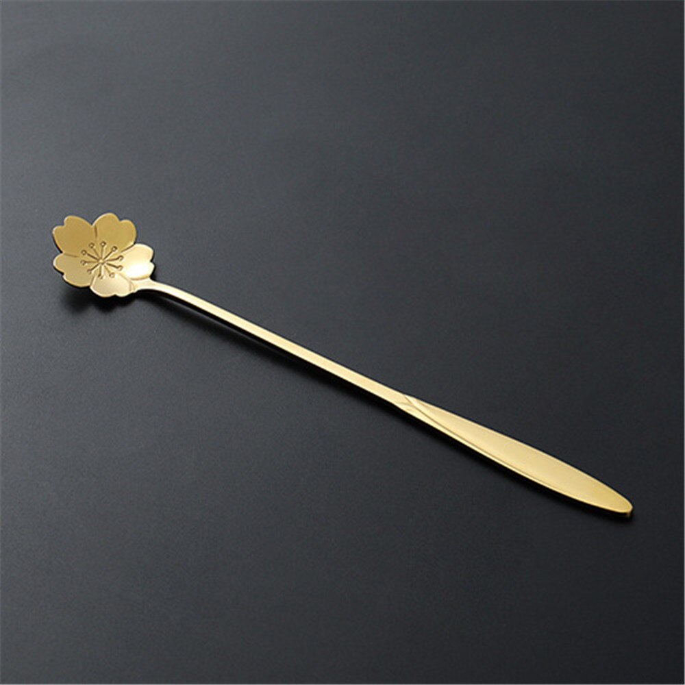 Stainless Steel Long Handle Mixing Spoon, Bar Stirring Spoon for Cocktail, Ice Cream, Coffee, Juice, Tea, Drink,Home Tableware