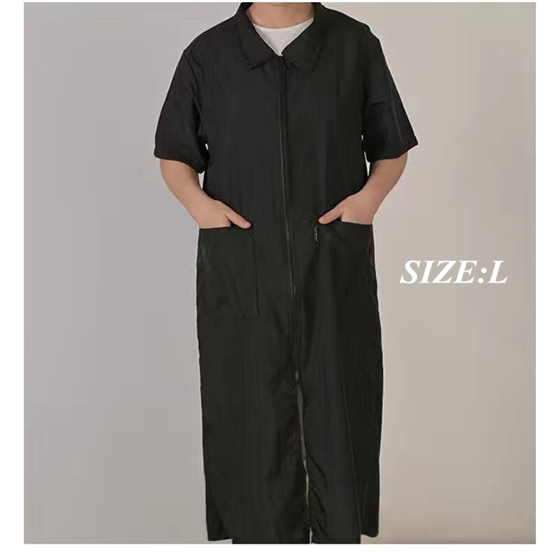 M -2xl dierenverzorging knippen werkkleding kappers lange mouwen werkkleding kapper winkelbediende schort  g1014: Half seeve l