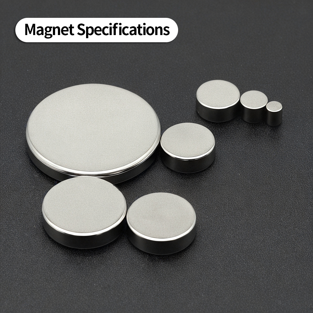 Superstarke runde Magnete x4 mm. Leistungsstarke Magnete für Kühlschrank, Heimwerken, Gebäude, Wissenschaftliche, Bastelarbeiten und Büromagnete