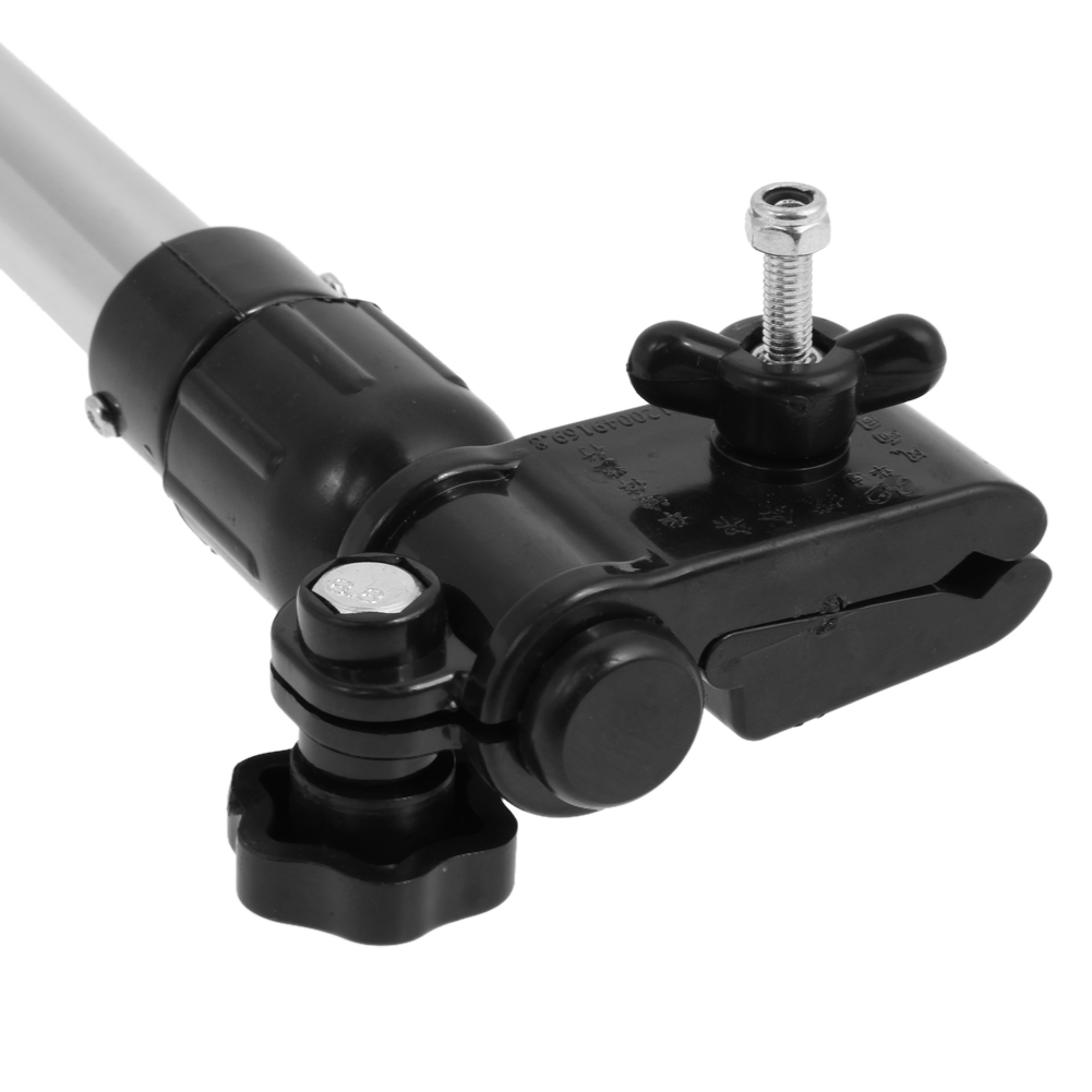 Supporto per passeggino Portaombrelli portatile per passeggino in plastica regolabile pratico per accessori per bici da ciclismo per ombrellone