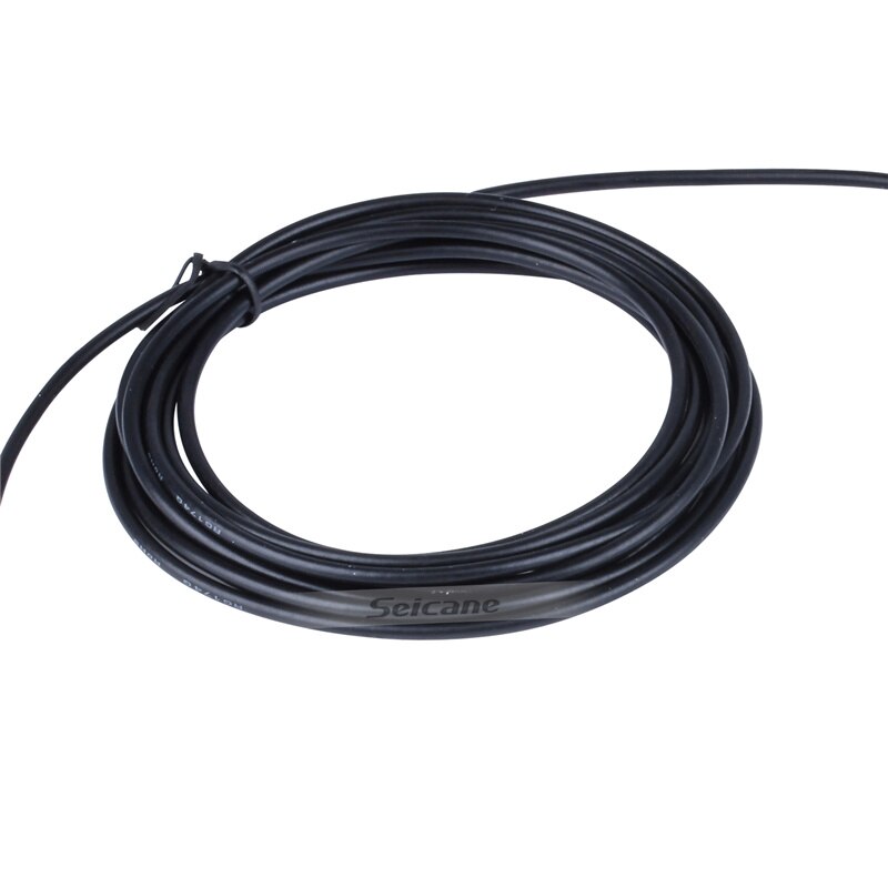 Seicane auto bil universal vindue glas montering dab digital radio antenne smb hun retvinklet stik