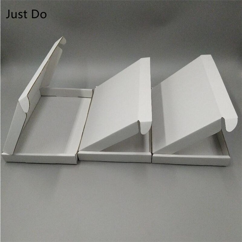 20*6.5*3.7cm White Triple Wall Corrugated Paper Cardboard Express Packaging Carton Box