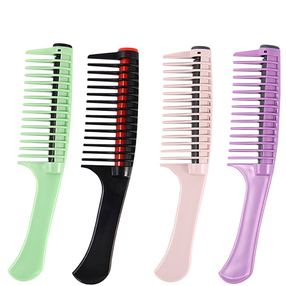 Lnkero hår kam bred tand hår borste färgning hår kam anti statisk massage hårborste salong gör själv hår styling frisör