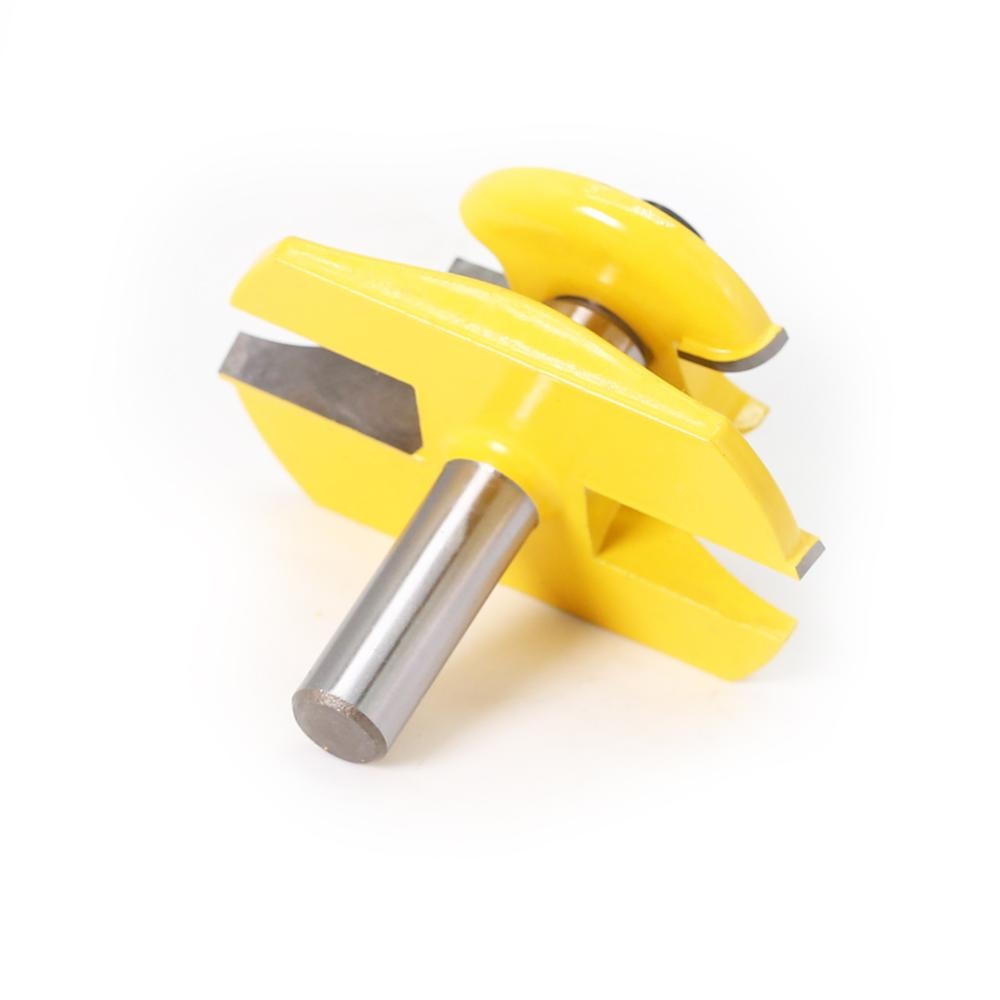 1pc 12mm 1/2 pouces panneau surélevé Ogee routeur peu avec Backcutter Tenon Cutter pour bois outils de travail du bois outil électrique