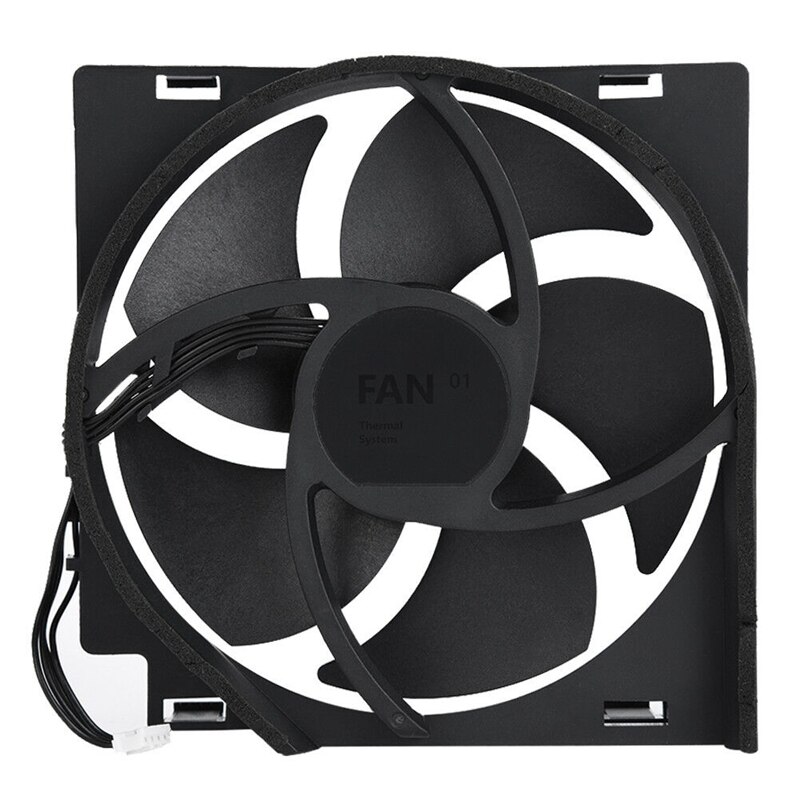 Replacement Internal Cooling Fan 5 Blades 4 Pin Cooler Heat for ONE S Slim: Default Title