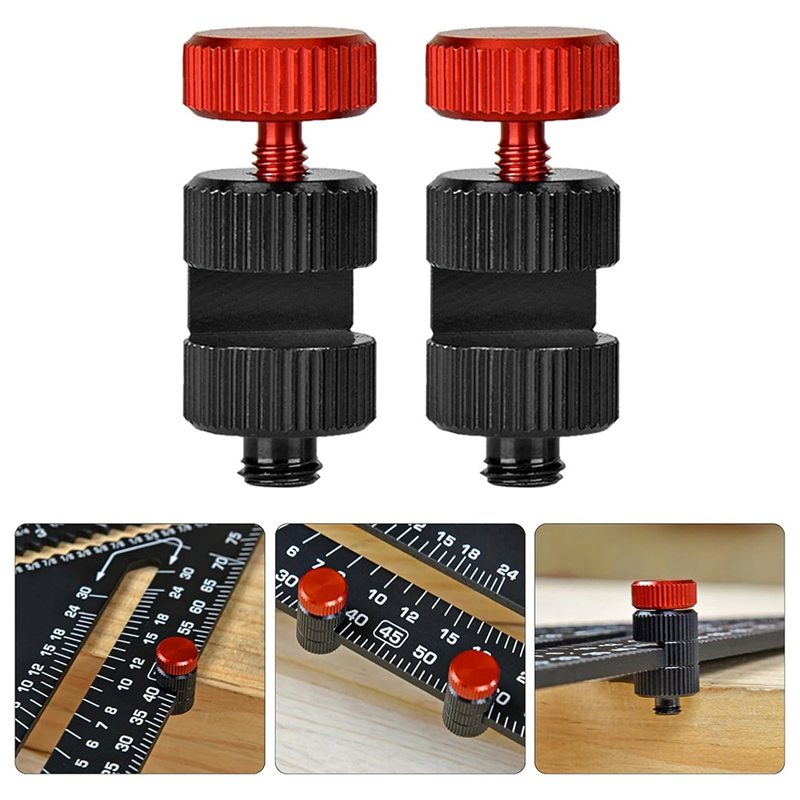 N84R 2Pcs Stair Gauges For Framing Square Layout Attachment For Carpentry Squares Nonslip Tall Framing Jigs: Default Title