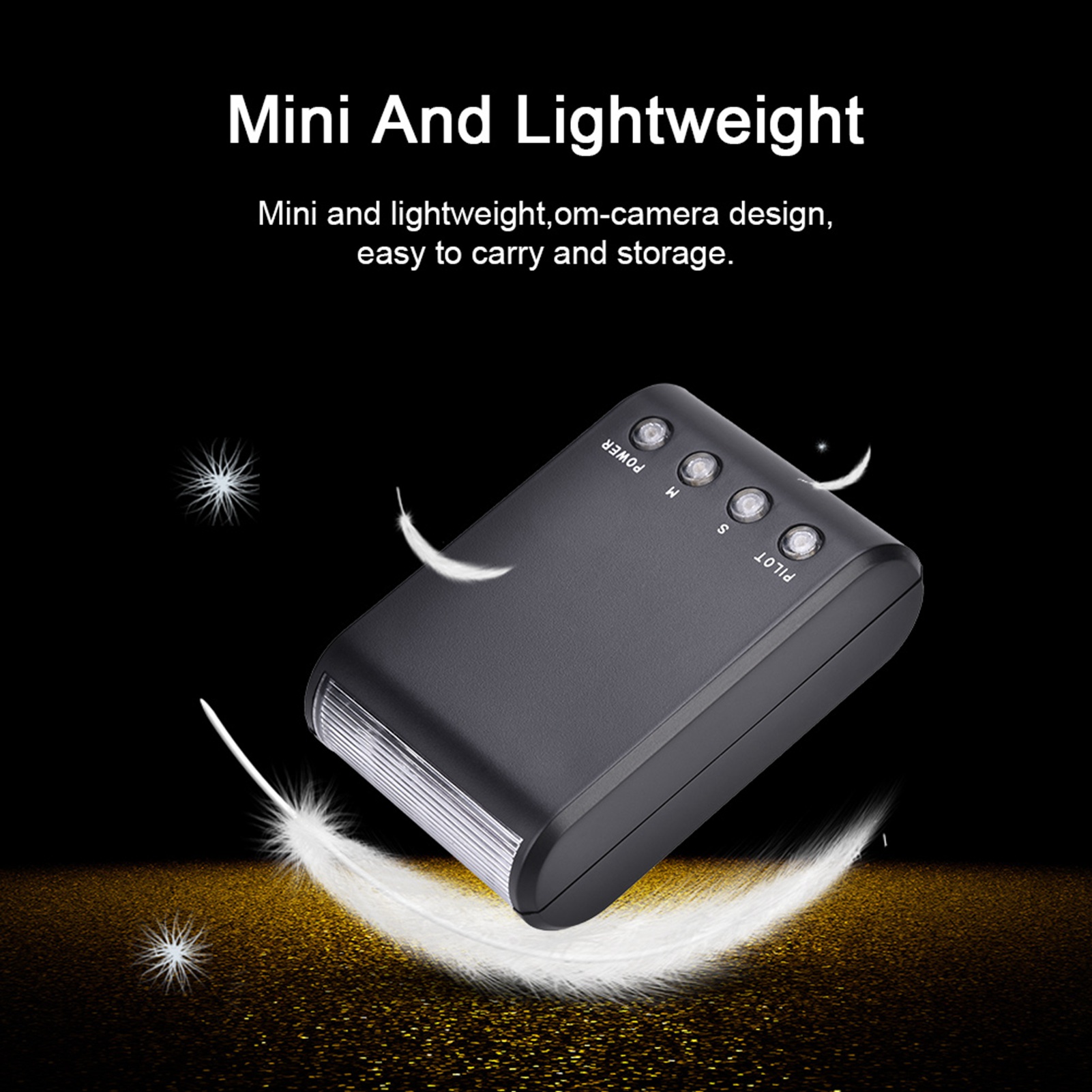 DSLR-Kamera Taschenlampe Fotografie Taschenlampe Mini tragbare Digital auf Kamera Blitzschuh halterung Taschenlampe für DSLR-Kameras