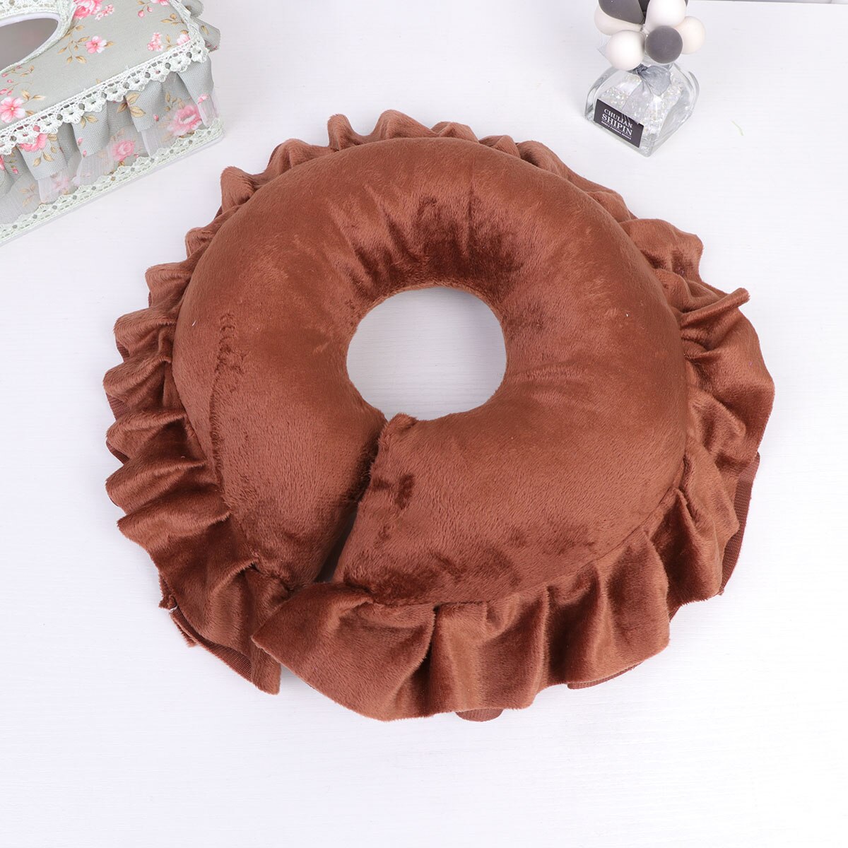 Face Hollow Pillow Face Cushion Salon U-Shaped Pillow Soft Face Massage Sleeping Lying Hollow Pillow Head Cushion Face Pillow