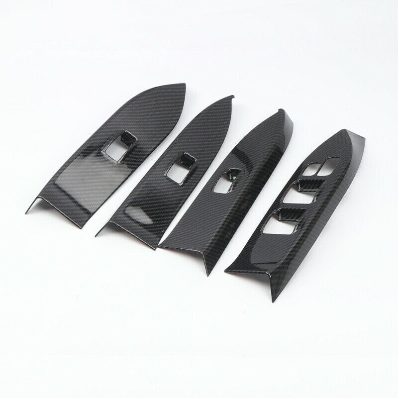 Molduras de marcos para ventana interior de coche, accesorios decorativos para Panel de botón interruptor, Mitsubishi Pajero