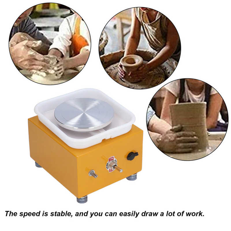 Pottery Wheel Ceramic Wheel Easy To Use for Home – Vicedeal