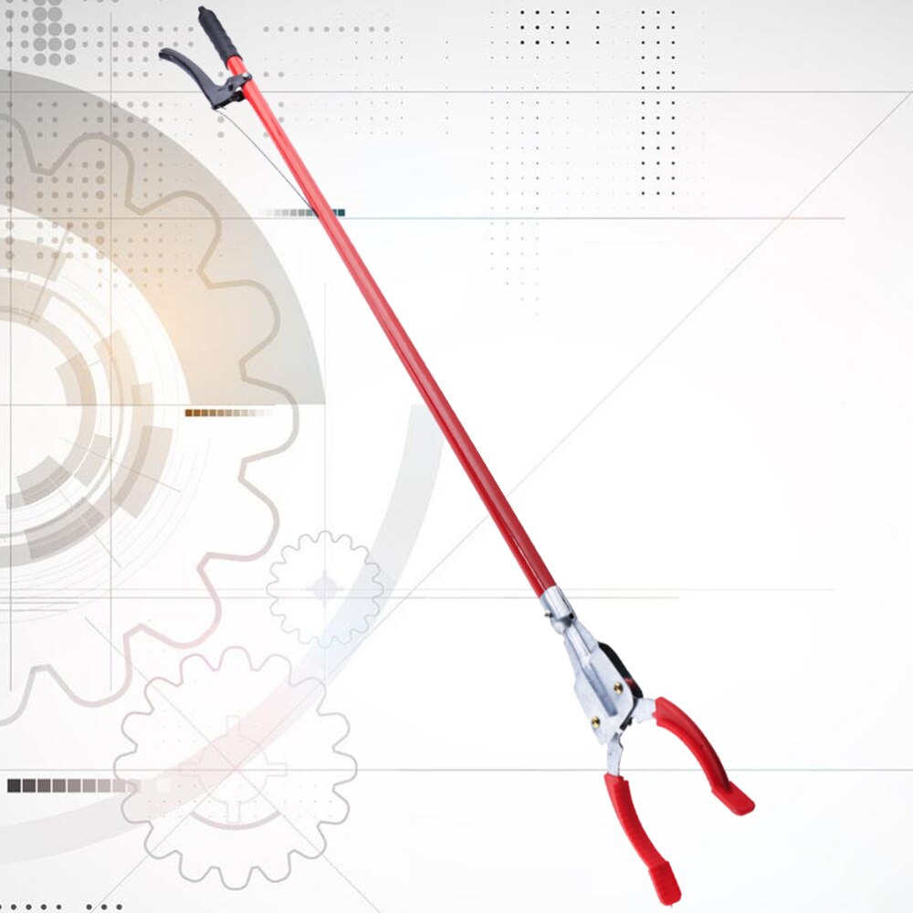 1pc Trash Clamp Rubbish Pick Clip Long Foldable Garbage Cramp Sanitory Worker Accessories