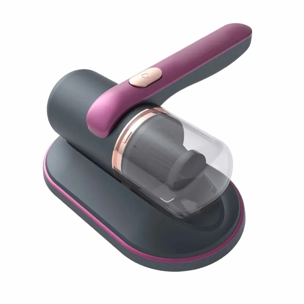 Huishoudelijke Matras Stofzuiger Ultraviolette Sterilisatie Machine Thuis Draagbare Handheld Draadloze Mijt Remover USB Opladen: Black