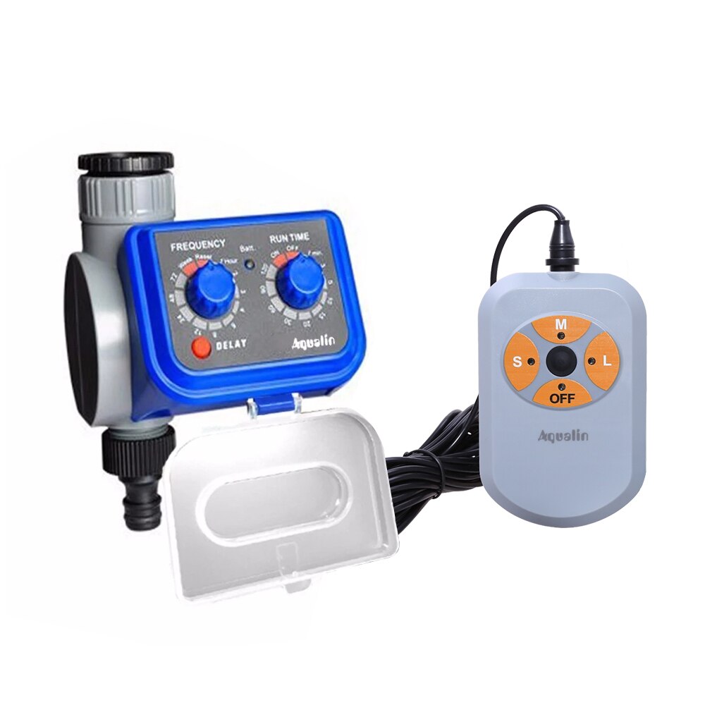 Electronic Automatic Solenoid Valve Garden Home Irrigation Water Timer Delay Function 21003 and Rain Sensor and Humidity Sensor: with humidity sensor