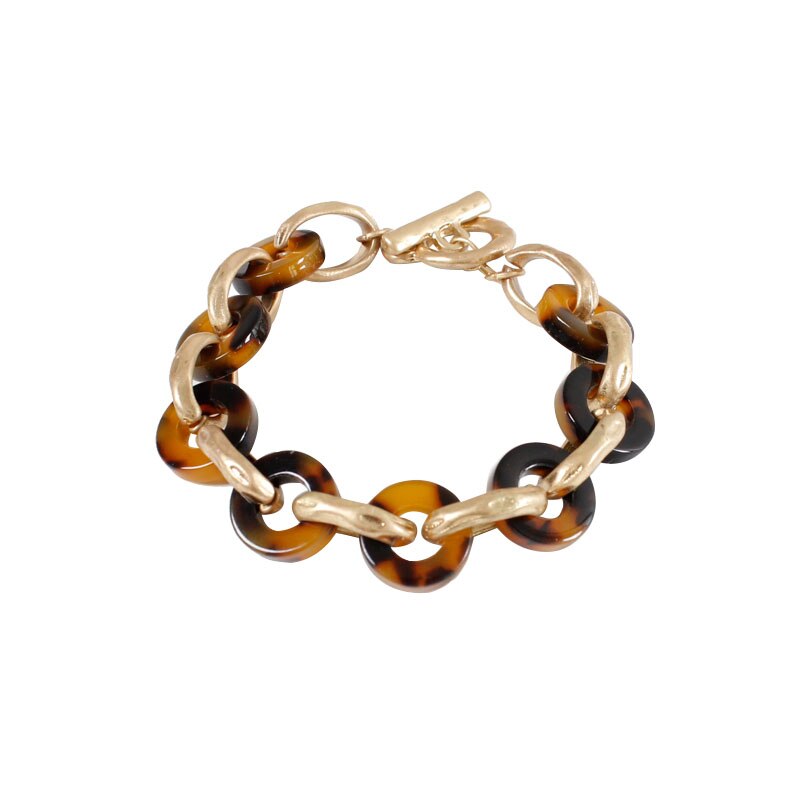 3-teilige Harz Armband Set - Bunte Chunky Armbänder Zum Stapeln