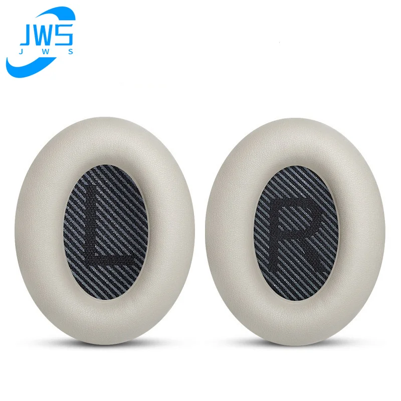 Almohadillas de repuesto para auriculares, orejeras con diadema para BOSE QC25 QC35 para QuietComfort 35 y 35 ii SoundTrue: Blanco