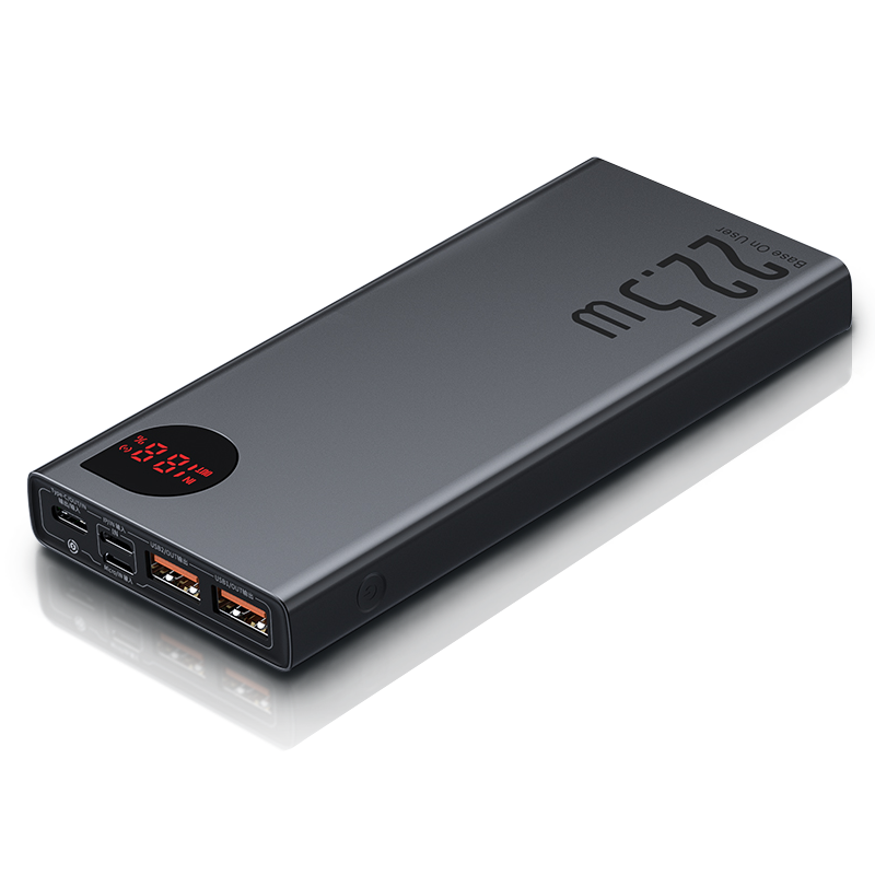 Baseus batterie externe 10000mAh avec 20W PD charge rapide Powerbank chargeur de batterie Portable paupérine pour iPhone 12Pro Xiaomi Huawei: Default Title