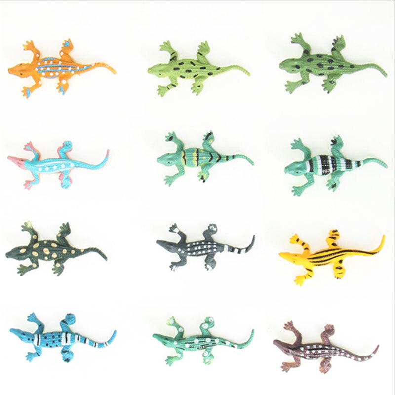 Simulation Insect Animal Model Kids Toys Marine Life Farm Animals Children's Early Education Toy 12PCS Per Model Brain Gme: 17