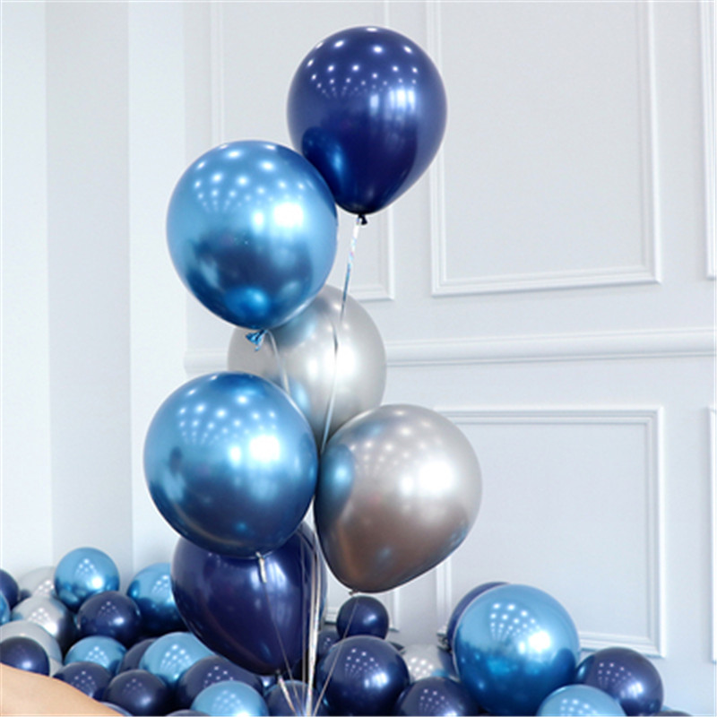 10 tums yttre rymden temafest astronaut stjärnhimmel svart latex ballong fest pojke barn födelsedagsfest dekor gynnar helium globalt