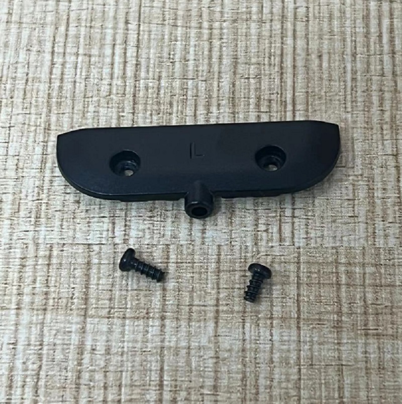 Piezas de repuesto originales para auriculares para juegos CORSAIR HS80 RGB/HS80 MAX, piezas de reparación de hebilla de bisagra de plástico de repuesto: Negro
