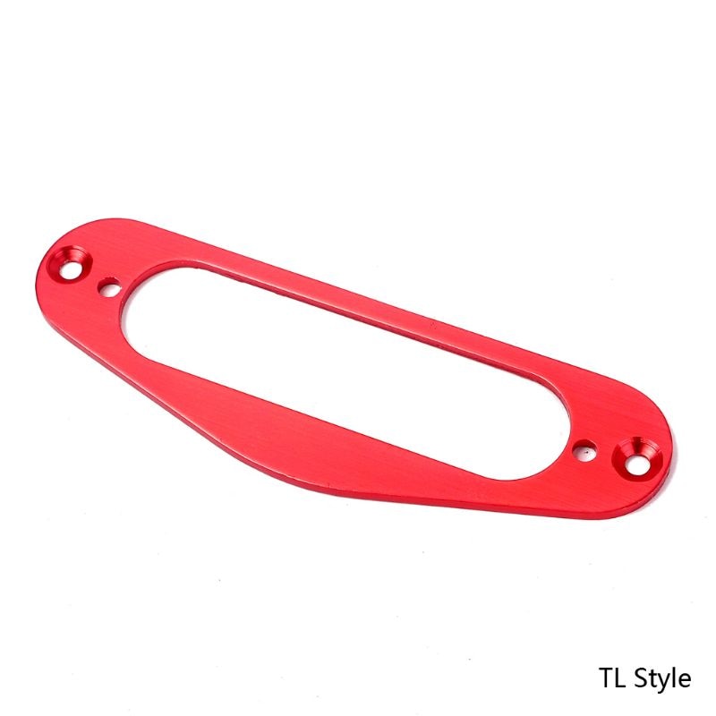 Metal Single Coil Neck Pickup Surround Mounting Ring for TL Tele Style Electric Guitar Y4UB