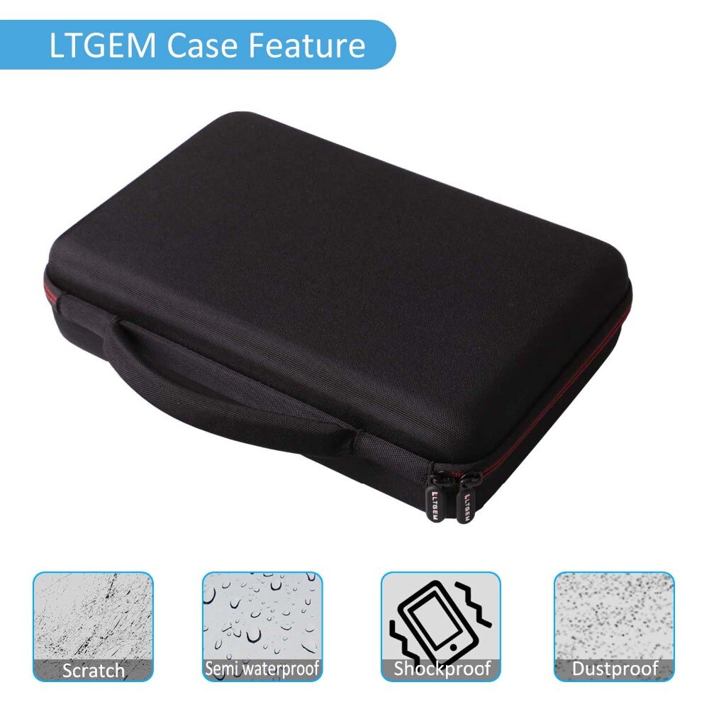 LTGEM Hard Carrying Case for Akai MPK Mini MK2/3 and MPK Mini Play/m vave smk 25 MIDI Keyboard Controller Storage Bag(Only Case)