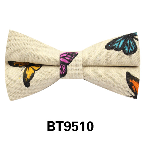 Papillon in lino per matrimonio papillon in cotone da uomo abbigliamento da collo papillon per adulti per uomo donna papillon per papillon modello animale da festa