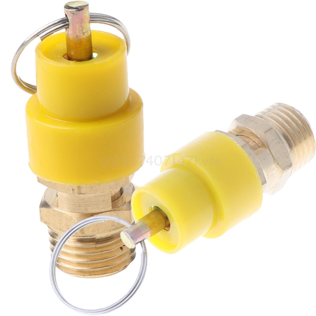 1/4 ''12 KG BSP Air Compressor Veiligheidsventiel Overdrukventiel Regulator 1 PC