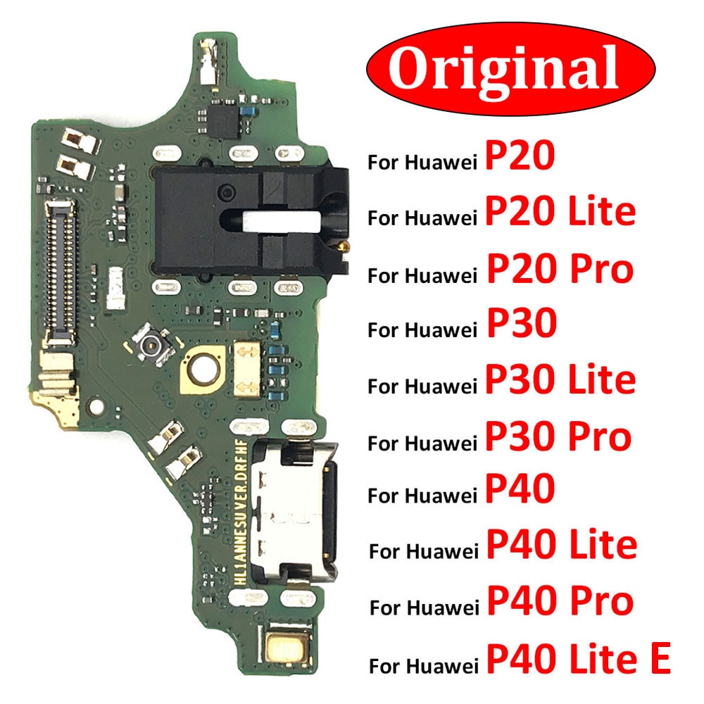 100% Original USB Verbinder Ladegerät Für Huawei P9 P10 P20 P30 P40 Lite E Plus Profi Dock Ladung Gremium biegen Kabel