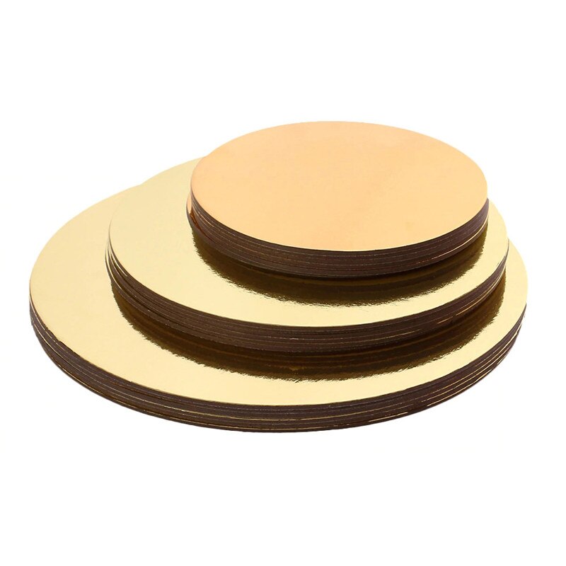 VOGVIGO ronda Mousse de tablas para tortas de 18 pastel círculo bases 6 pulgadas 8 pulgadas y 10 pulgadas de 6 de cada uno