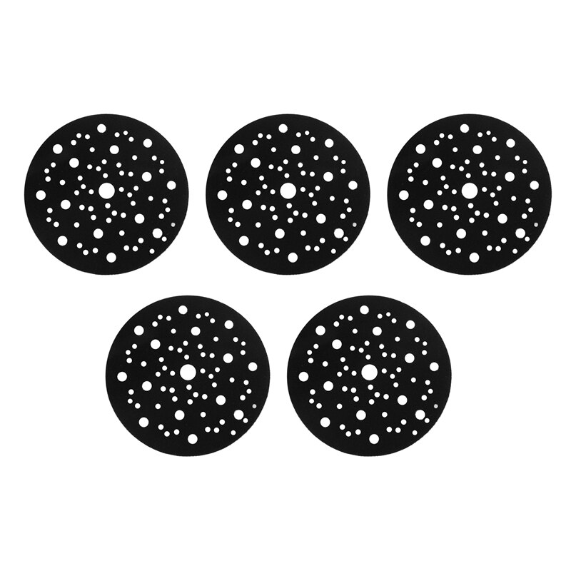 5 Pcs Protective Pad Ø 150Mm 67 Holes To Protect Your Sanding Pad Self-Adhesive Nylon, Protective Pad