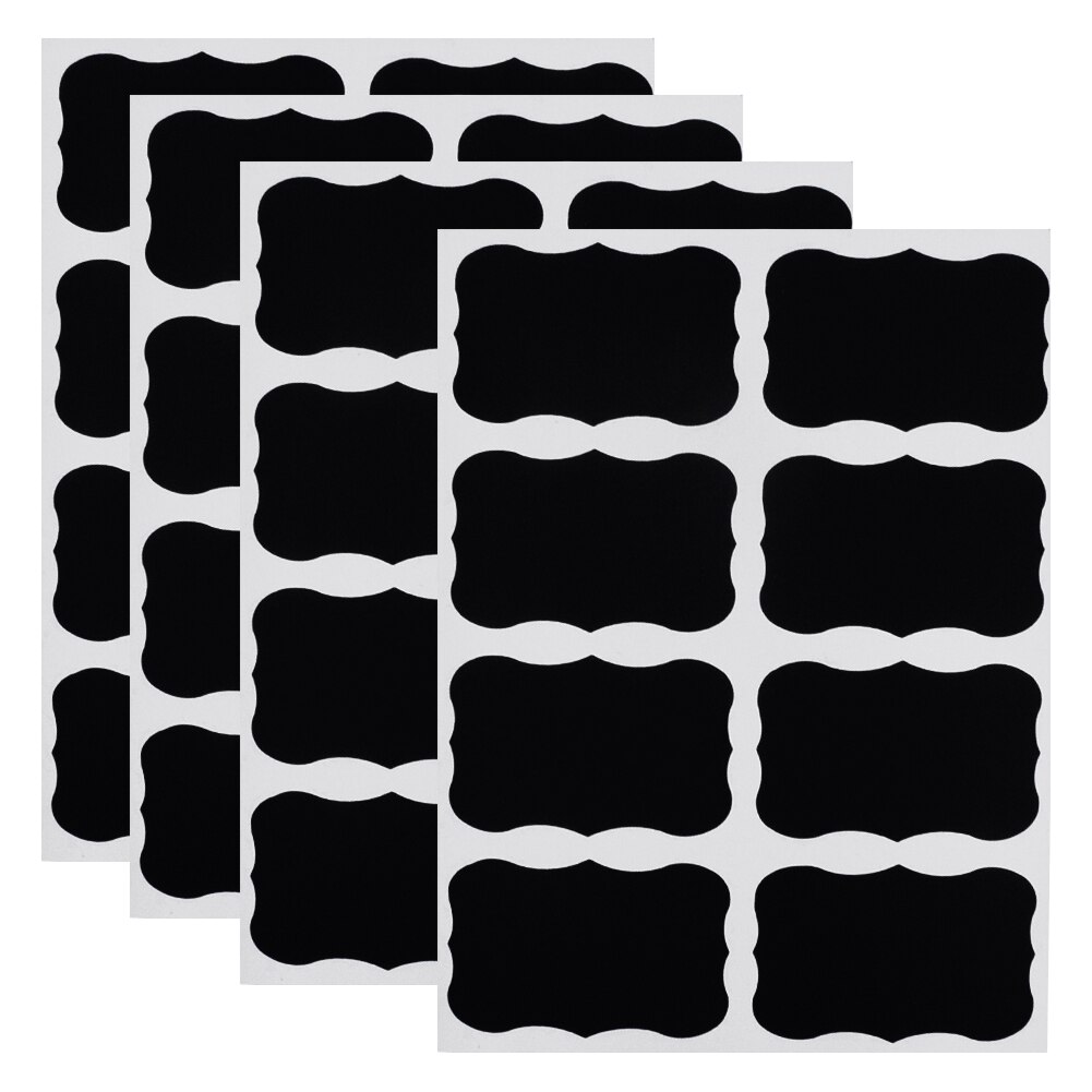 160Pcs Chalkboard Labels Kitchen Pantry Storage Jars Spice Bottle Sticker Stickers For Mason Jar Glass Bottle Labels Bulk
