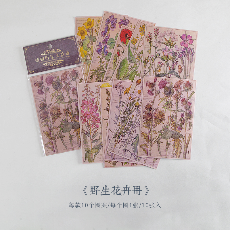 Papel de fundo de borboleta, papel de lixo de papel de diário, scrapbook de plantas, decorativo, vintage, papel de fundo de artesanato faça você mesmo com 10 peças: G
