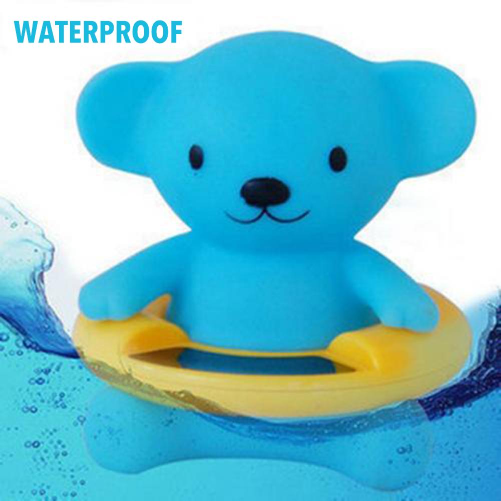Termómetro de baño de dibujos animados para niños, juguete de ducha infantil con temperatura de delfín, cuarto de agua bonito, 1 pieza
