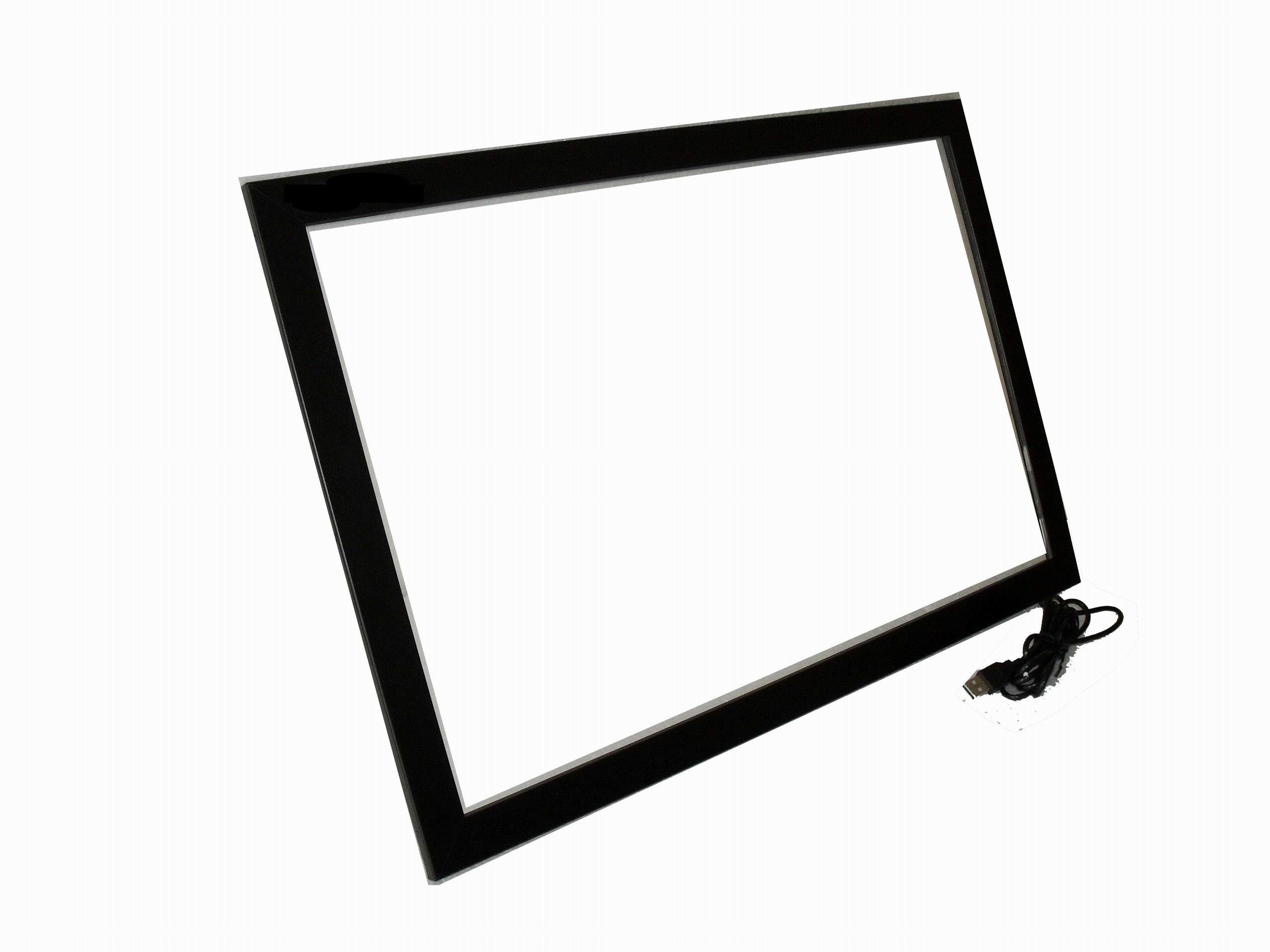 Fttyjtec 27 inch IR Multi touch frame 10 points touch screen panel overlay kit for LCD monitor