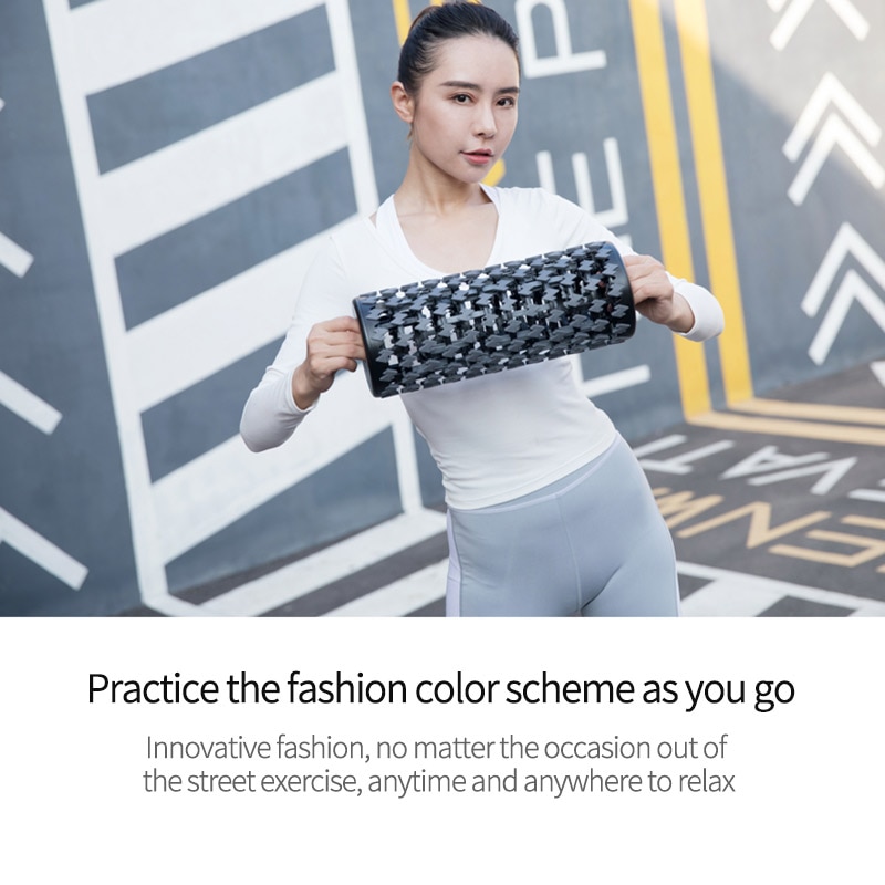 35cm foam roller fitness back roller yoga kolonne fitness pilates yoga foam roller blokke sport gym træning fitness udstyr