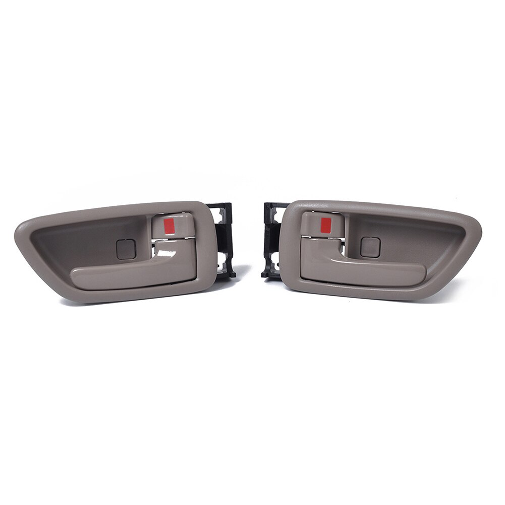For Toyota Avalon Car Interior Door Handle Lever2000 2001 2002 2003 2004 69206-AC010 69205-AC010 Front Rear Left+Right: 4PCS Front Rear L R