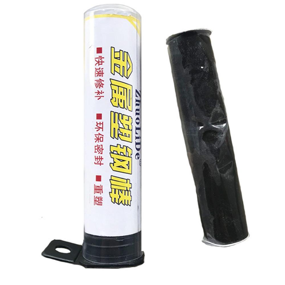 Metal Plastic Steel Bar Stick Car Fuel Tank Water Tank Leak Repair Glue Radiator Radiator Plugging Glue 50g Windshield Repair Ki