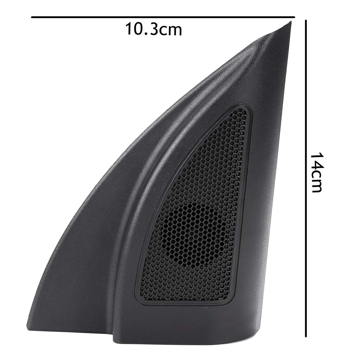 Paar Auto Tweeter Audio Trompet Speakers Tweeter Front Driehoek Hoofd Tweeter Luidspreker Met Draad Voor Solaris