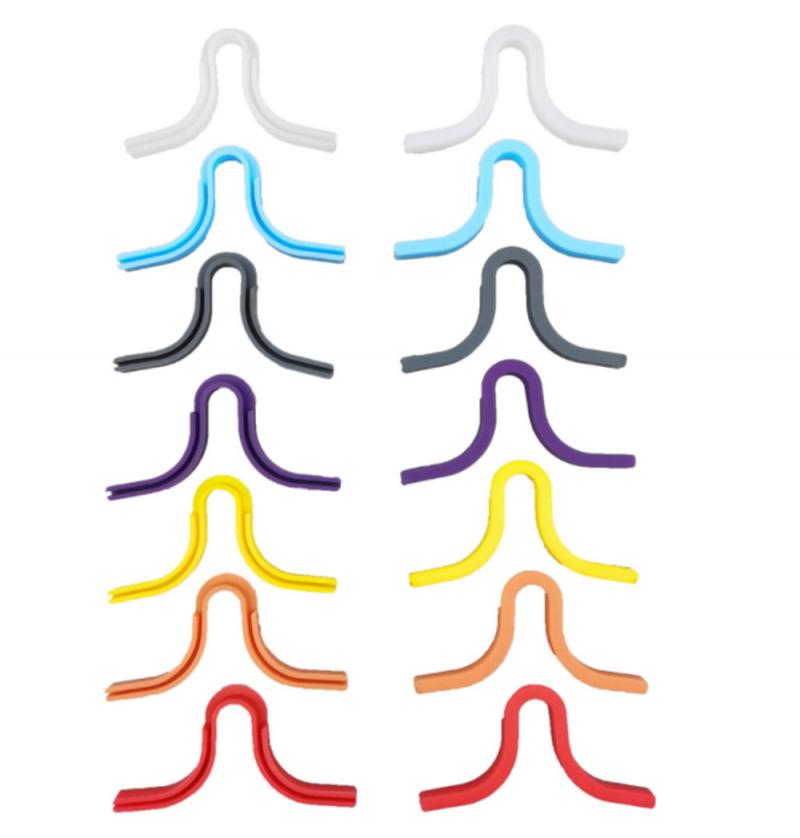 Face Mask Silicone Nose Bridge Strip Increases Breathing Space To Help Breathe Smoothly Anti-fogging Nose Bridge Myopia Mask