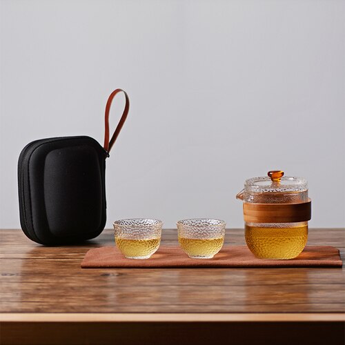 High temperature resistant glassTea set , one pot,... – Vicedeal