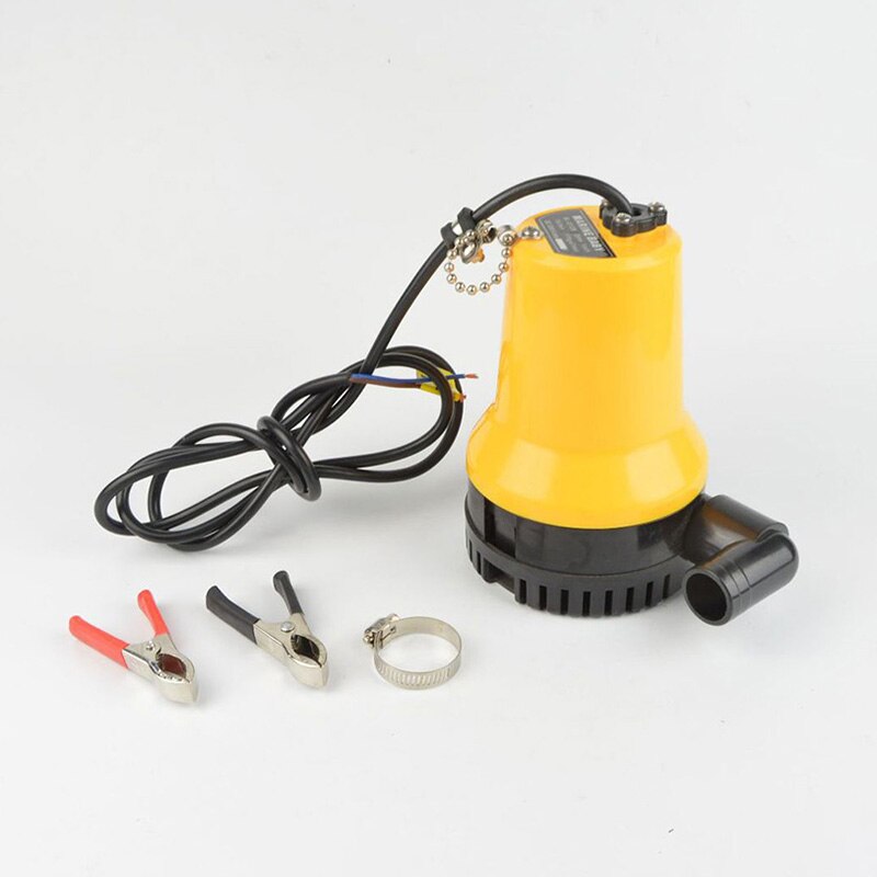 Bilge Pump 12V Micro- Dc Immersible Submersible Agricultural Irrigation Portable Electric Water Removal Pump Home Improvement
