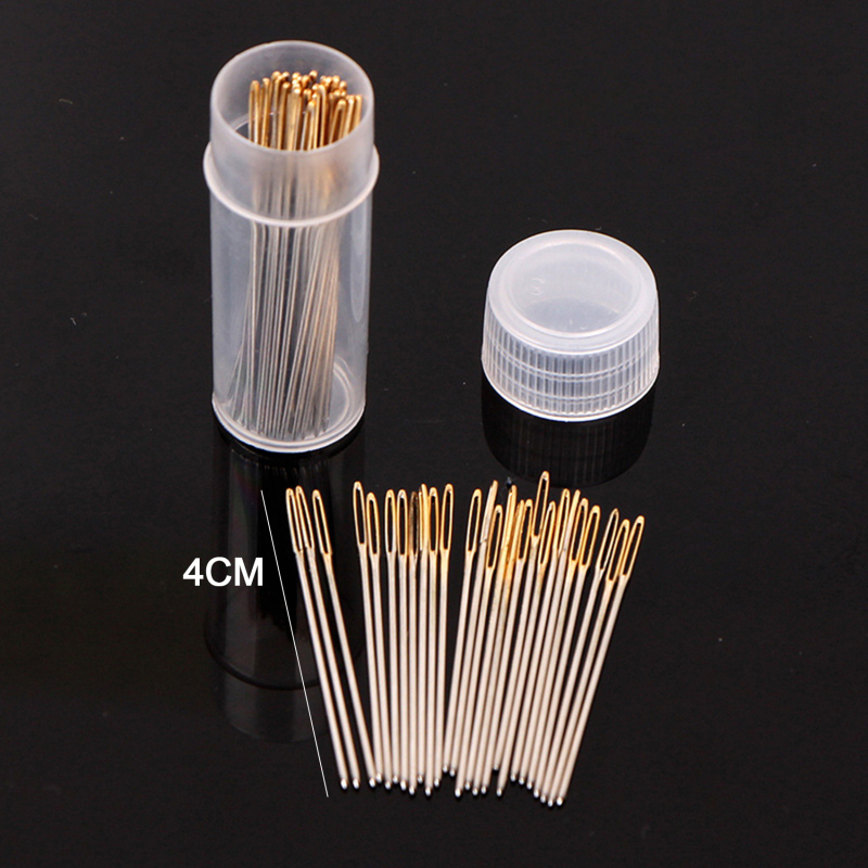 Eye Blunt Sewing Needles Cross Stitch Knitting Needle Handmade Leather Embroidery Thread Needle Sewing Accessories