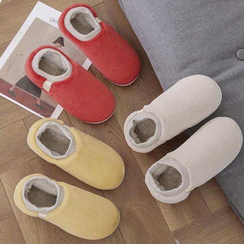 Parit söpöt lattiakengät unisex koti puuvilla lämpimät naisten talvisaappaat naisten naisten feminina botas zapatos de mujer