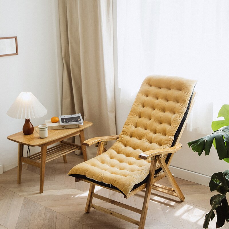Silla relajante lavable, cojín para sofá cama, almohada para coche, colchón para dormir, de cumpleaños: Ginger Yellow / 100x40x8cm