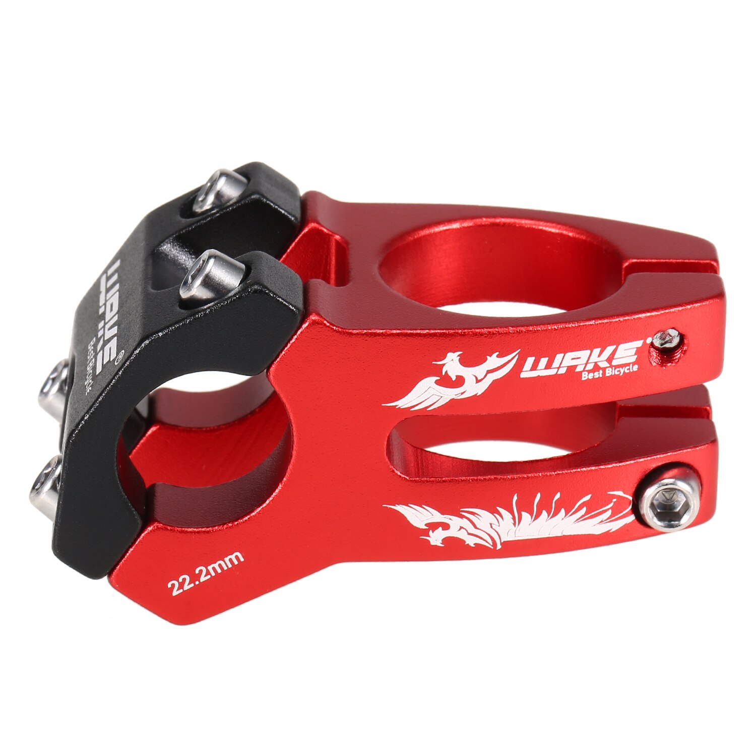 Wake stem Bicycle Stem Children Balance Bike Handlebar Stem Children Bicycle Aluminum Alloy Riser bike stem